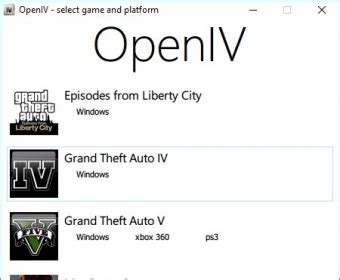 openlv|openiv 4.0 中文汉化.